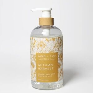 NEW Sand + Fog Autumn Harvest 20 oz Liquid Hand Soap